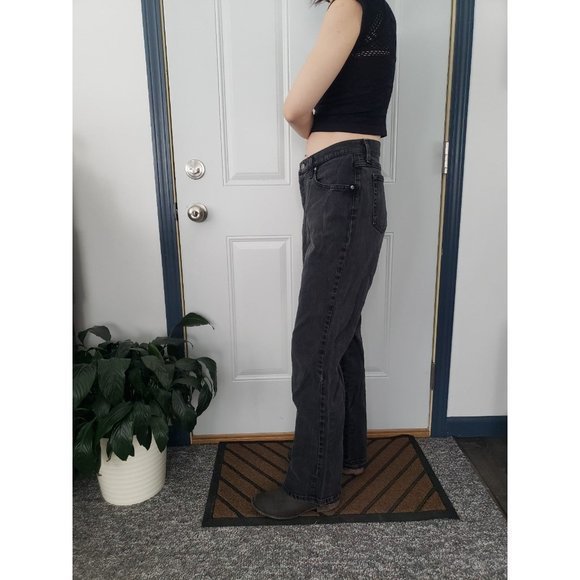 Vintage 90s Riders By Lee Black Mom Jeans - Picture 2 of 5